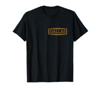 Dallas Vintage 60s Inspired Subtle Texas Maglietta