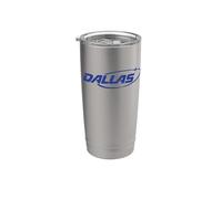 Dallas y2k Texas Vintage Inspired 90s Gen Z Frutiger Vibes Bicchiere termico in acciaio inox doppia parete