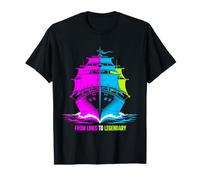 dalle Linee al leggendario Design della Nave Maglietta