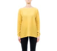 DALLE PIANE CASHMERE Maxi Pull Donna 100% Cashmere - Giallo