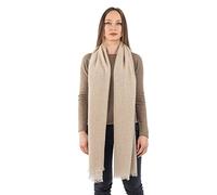 DALLE PIANE CASHMERE Pashmina Donna 100% Cashmere - Beige