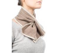 DALLE PIANE CASHMERE Scaldacollo Donna 100% Cashmere - Visone/Beige