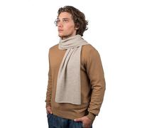 DALLE PIANE CASHMERE Sciarpa Uomo 100% Cashmere - Beige