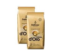 Dallmayr Caffè Crema D'Oro Chicchi Interi Setoso Fine 2 Pezzi