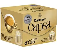 Dallmayr Capsa Crema d'Oro, Capsule di Caffè, Caffè Tostato, 10 Capsule, 56 g
