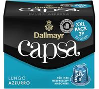 DALLMAYR Capsa Lungo Azzurro XXL NESPRESSO Kompatibel KAPSEL Kaffee 39 KAPSEL