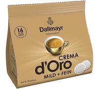 Dallmayr Crema d' oro Mild e FEIN Pad, Confezione da 5 (5 x 16 Cialde)