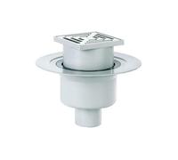 Dallmer Scarico a Pavimento 61 HT / Ke, Dn 50/Dn 70, 150 X 150 MM