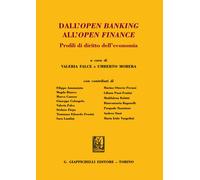 DALL'OPEN BANKING ALL'OPEN FINANCE - FALCE V. (Curatore), MORERA U. (Curatore)