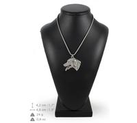 Dalmata - collana con un cane su una catena d'argento Art Dog IT