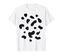 dalmata macchie di mucca macchie carnevale costume Maglietta