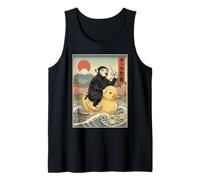 Dalmata Ninja Giappone Vintage Giapponese Ukiyo-e Art Canotta