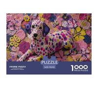 Dalmata Puzzle 1000 Pezzi Gioco di Sfida per Adulti e over 12 Anni Arte Puzzle per il Divertimento Familiare Regalo per la Decorazione Domestica 70x50cm 1000pcs