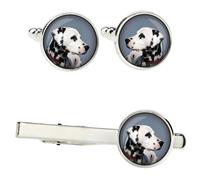 Dalmata set di mollette in una scatola con immagine Art-Dog