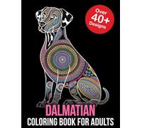 Dalmatian Coloring Book for Adults