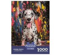 DALMATIAN Puzzle Da 1000 Pezzi Per Adulti E Ragazzi Animal Jigsaw Gigante Multicolore Moderno Educativi Compleanno Travel Gift Qualità Premium 38x26cm/1000pcs