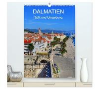 DALMATIEN - Split und Umgebung (hochwertiger Premium Wandkalender 2026 DIN A2 hoch), Kunstdruck in Hochglanz: Top-Strände und die vielen Inseln wurde zu einem der attraktivsten Reiseziele in Europa.