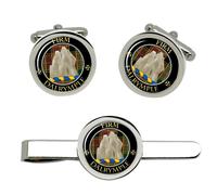 Dalrymple Clan Scozzese Gemelli E Fermacravatta Set