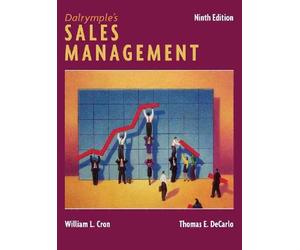 Dalrymple's Sales Management - [John Wiley & Sons]