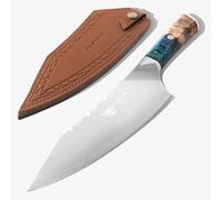 DALSTRONG Chef Knife - 8" - Valhalla Series - 9cr18mov Steel - Resin & Wood Handle - w/Sheath