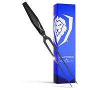 DALSTRONG Meat Fork - 8.5" - Shadow Black Series - Black Titanium Nitride Coated - High Carbon - 7CR17MOV-X Vacuum Treated Steel - NSF Certified