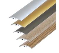 Dalsys Profilo di transizione abbinato al profilo 90cm x 50mm champagne per avvitamento con materiale di fissaggio, in alluminio,