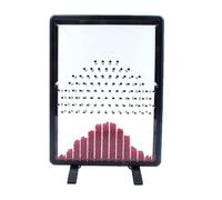 Dalton Board, Galton Board Giocattolo da scrivania, Modello di esperimento per Dimostrazione didattica di Laboratorio Scolastico Fisico (Rosso)