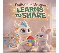 Dalton the Dragon Learns to Share: A Gentle Bedtime Story About Sharing for Toddlers and Kids Ages 3-6 | Social Emotional Learning Picture Book