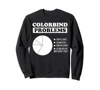 Daltonici Problemi Divertenti Daltonici Persone Uomini Felpa