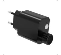 Dalugo 31 V LED alimentatore, 4,5 V 12 V 24 V 31 V trasformatore LED per catena luminosa con timer, IP44 impermeabile, funzione memoria, 8 modalità adattatore per luci a goccia, luci natalizie