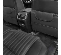 DALUJIE 2 Pezzi Protezione Sedile Auto per Mercedes Benz GLC Coupe C254 2024, Pelle Protezione Sedile Auto Protezione Sedili Auto Posteriori Resistenti all'Acqua,Black