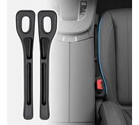 DALUJIE 2 Pezzi Riempitivo per Sedili Auto per Skoda Octavia IV (Facelift 2024) 2024 2025, Striscia a Prova di Perdite Sul Lato del Sedile Car Seat Gap Filler per mantenere l'auto ordinata,Black
