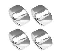 DALUJIE 4 Pezzi Copri Serratura Portiera Auto per Jeep Renegade 2016 2017 2018 2019, Acciaio Inox Protezione Serratura Portiera Auto Protezione Serratura Portiera Auto,Silver