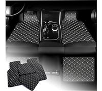 DALUJIE 4 Pezzi Tappetini per Auto per MG MG3 Full Hybrid 2024, Tappetini in Pelle per Auto Tutto compreso Antiscivolo Tappetini Abitacolo Auto,C