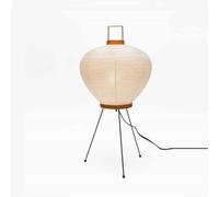 Dalumian Lampada Giapponese in Carta di Riso, Paralume a Lanterna in Carta di Riso, dimmerabile a Tre Colori, Lampada da Terra angolare in Stile Minimalista, Lampada da Tavolo per Camera da Letto(E)