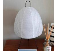 Dalumian Lampada Giapponese in Carta di Riso, Paralume a Lanterna in Carta di Riso, dimmerabile a Tre Colori, Lampada da Terra angolare in Stile Minimalista, Lampada da Tavolo per Camera da Letto(B)