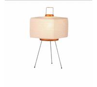 Dalumian Lampada Giapponese in Carta di Riso, Paralume a Lanterna in Carta di Riso, dimmerabile a Tre Colori, Lampada da Terra angolare in Stile Minimalista, Lampada da Tavolo per Camera da Letto(F)