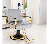 Dalumian Poltrona da Barbiere e Salone, Poltrona Professionale per Parrucchieri Girevole a 360°, Regolabile in Altezza per Acconciature e Styling - Ideale per Centri Estetici e Spa(E)