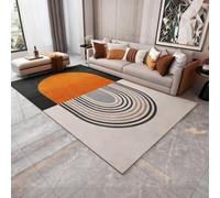 Dalumian Tappeto riscaldante sotto il tappeto, tappetino da yoga riscaldante elettrico portatile, temperatura/timer regolabili, morbido tappeto riscaldato in peluche(A,31.5 * 62.99IN)