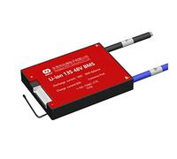 DALY BMS 13S 48V 60A Batteria con porta comune, cavo di bilanciamento e sensore di temperatura per batteria al litio nominale da 3,7V e dispositivo elettronico domestico fai da te 18650 batteria