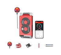 DALY BMS 16S 48V 100A Smart BMS con modulo WiFi Bluetooth LifePO4 Scheda di protezione della batteria al litio Supporto CAN RS485 per accumulo di energia domestica, carrello da golf