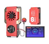 DALY BMS Balance 48V 250A Display - 5A Active Balance BMS 16S con touch screen LCD da 4,3 pollici Modulo WiFi Bluetooth Supporta RS485 CAN per pacco batteria LiFePO4 Sistemi di energia solare