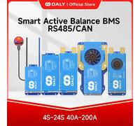 Daly BMS Smart Lifepo4 8S BMS Wifi Bilanciatore attivo 1A Corrente BMS 4S 12V 16S 48V Bluetooth 40A 60A 80A 100A 150A 200A Li-ion CAN WIFI Module
