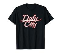 Daly City California San Francisco Vintage Varsity Maglietta