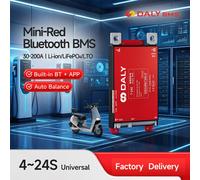 Daly Smart BMS 4S 6S 8S 12S 13S 14S 16S 17S 20S 24S Bluetooth UART BMS 30A 40A 60A 80A 100A 150A 200A per batterie Lifepo4 Li-Ion LTO