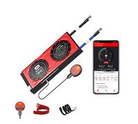 DALY Smart BMS LiFePO4 4S 12V 100A Bluetooth Smart PCB Scheda di Protezione della Batteria con Cavi di Bilanciamento Cavi e Modulo Bluetooth Wireless per Litio Ferro Fosfato