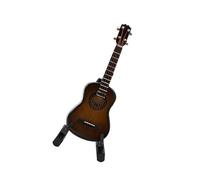 DALYNN Mini Strumento Musicale Modello Chitarra Marrone in Miniatura in Legno da 1 Pezzo Mini Replica Strumento Musicale (Color : 16cm Coffee Color)