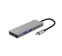 Trust 26062 Dalyx Hub combinato USB Grigio