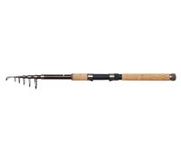 DAM BACKBONE II TELE, Canne da pesca, Canne da spinning, Pesca a tutto tondo, Unisex, Nero, 2,40m | 60-160g