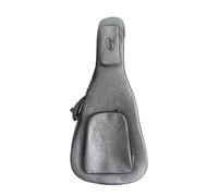 Dam DBA20 Borsa x chitarra acustica robusta imbottitura da 20 mm, tessuto Grigio